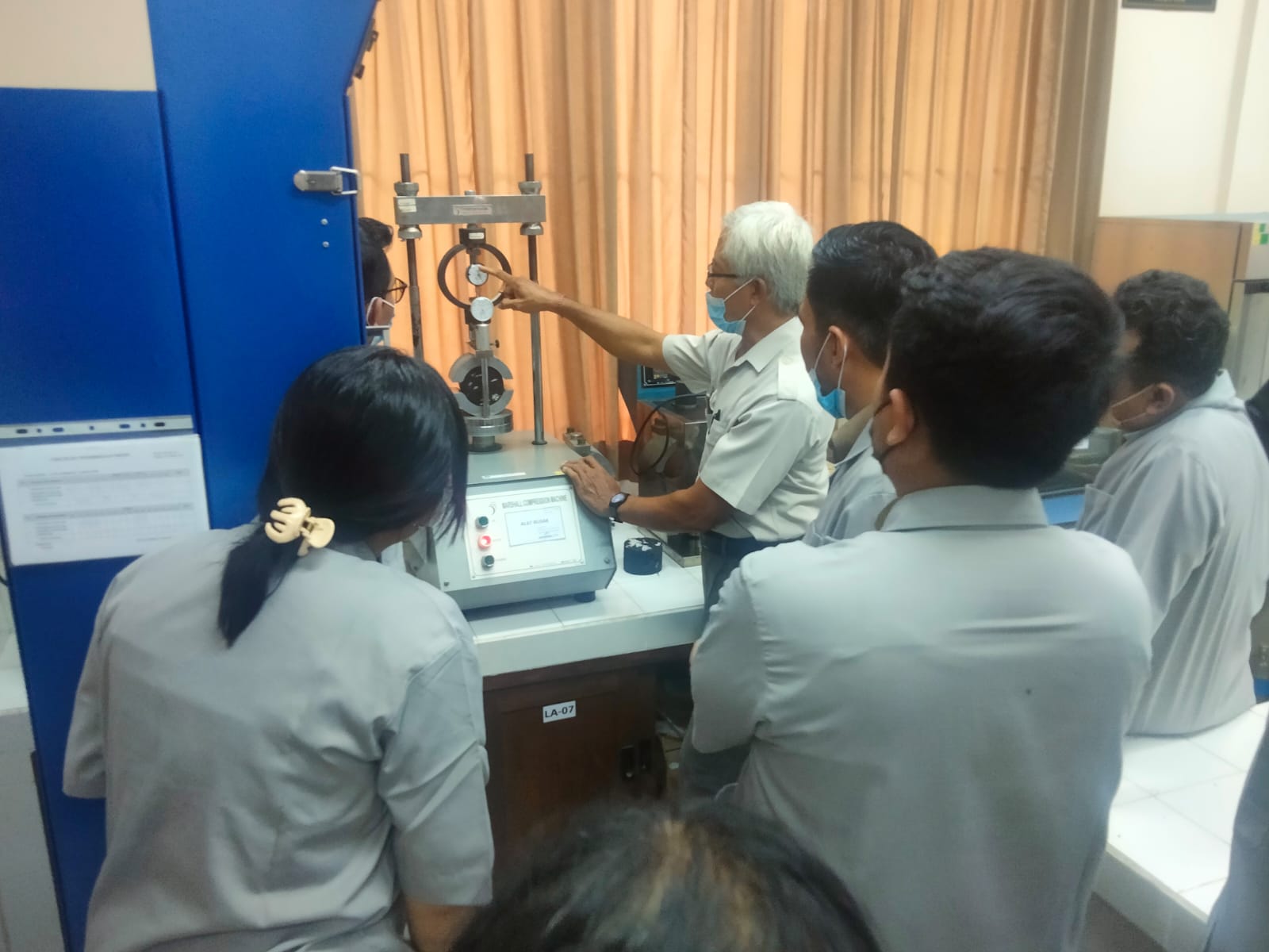 Kegiatan BIMTEK Laboratorium, Bidang Jasa Konstruksi Pengujian dan Peralatan DPUPR Kabupaten Badung